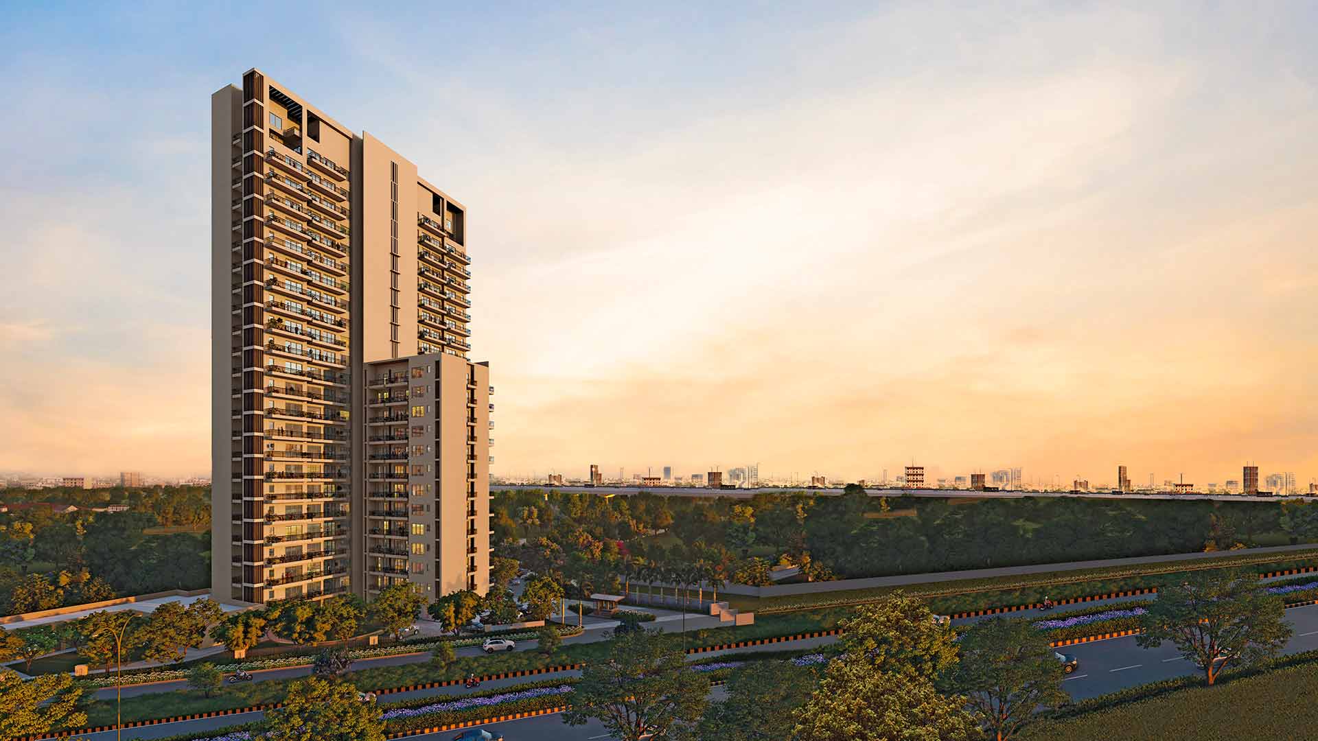 Adani Platinum Tower at Oyster Grande
